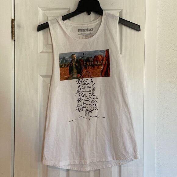 Justin Timberlake- Tour Tank Top large - Picture 1 of 4